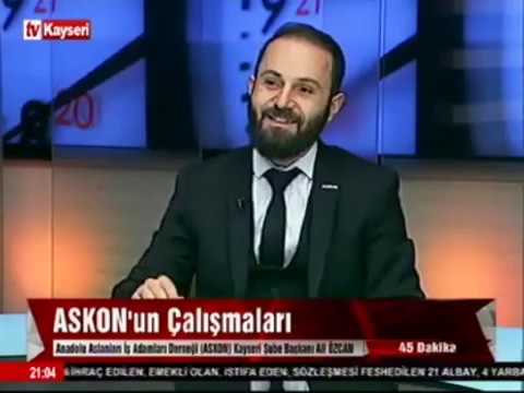 Dilek Hasgül Ile 45 Dakika - Konuk Askon Kayseri Başkanı Ali Özcan