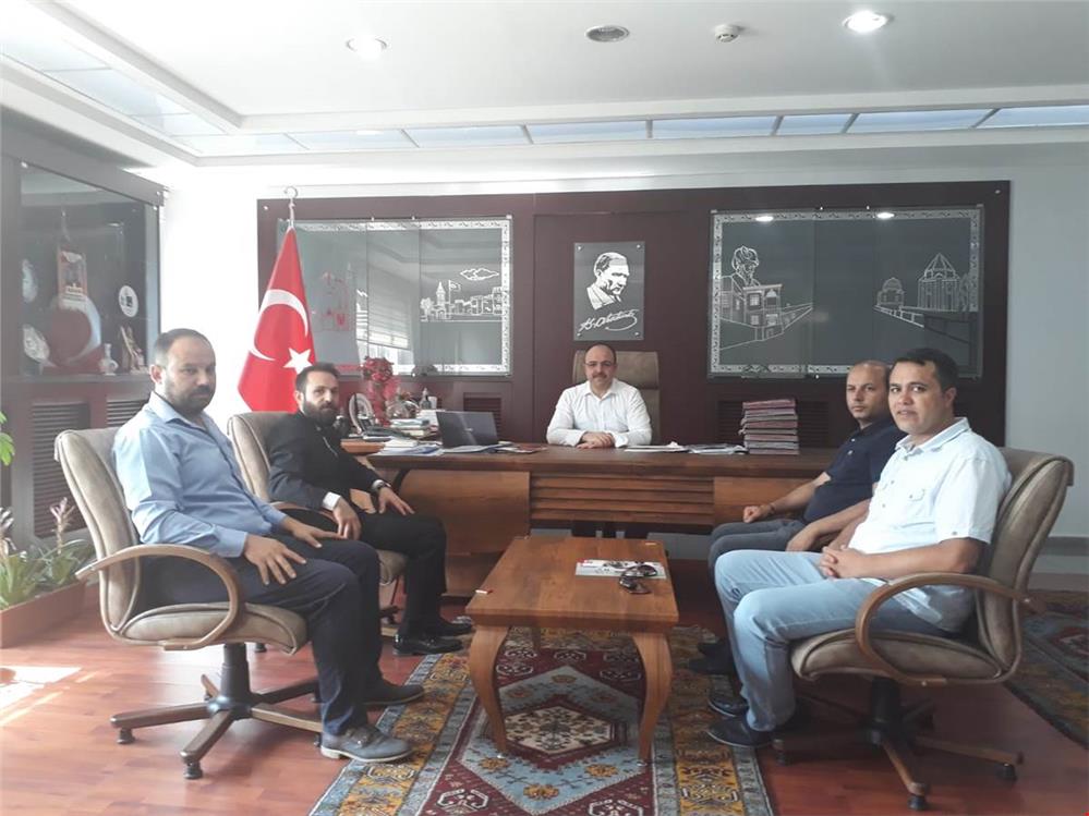 Melikgazi Kaymakamı Sn. Erkaya Yirik''i Ziyaret Ettik