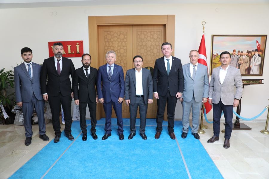Vali Gökmen Çiçek ile Kayseri İş Dünyası Görüşüldü